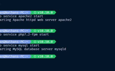 How to setup LAMP on WSL