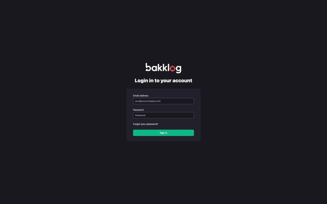 Bakklog