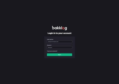 Bakklog