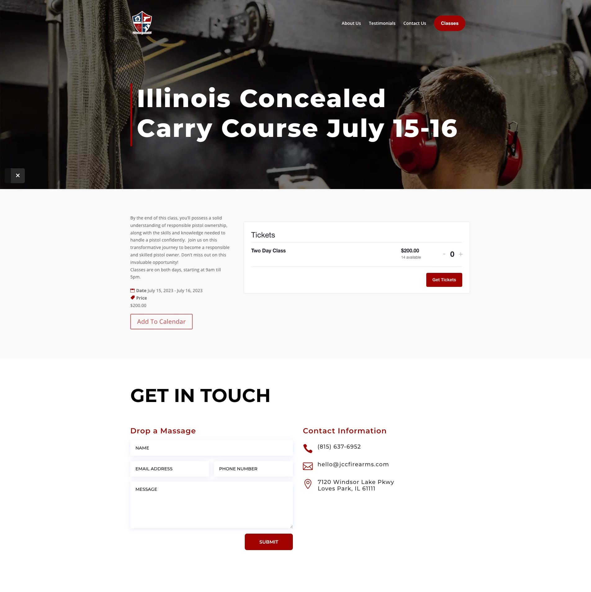 Jcc Class Portfolio Content