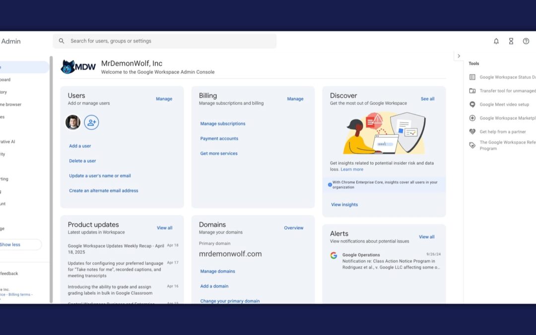 Goodbye Microsoft, Hello Google: My Workspace Switch